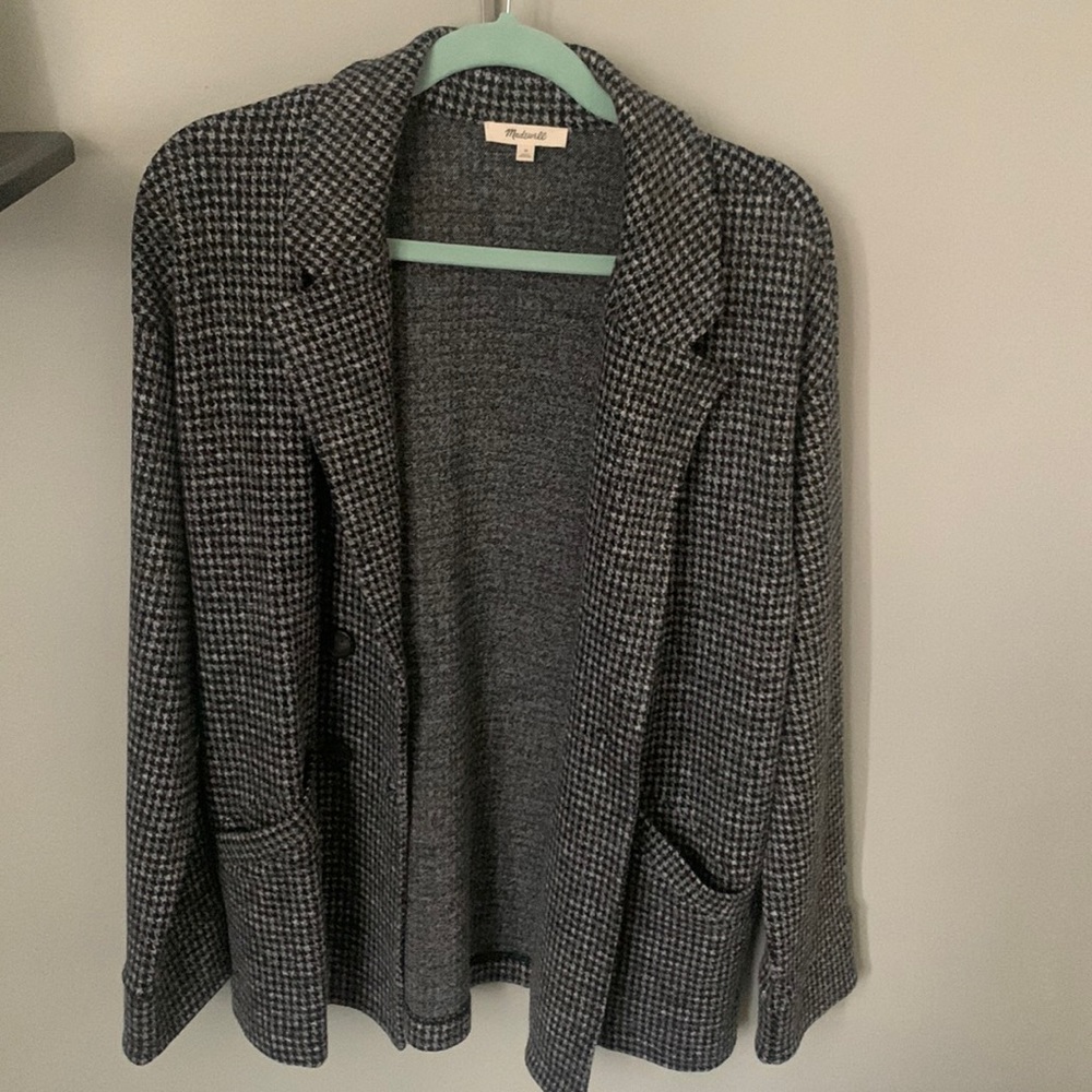 Madewell Blazer Size M. Black & White excellent Condition